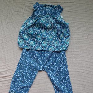 GAP blue nova tank set 18-24 months